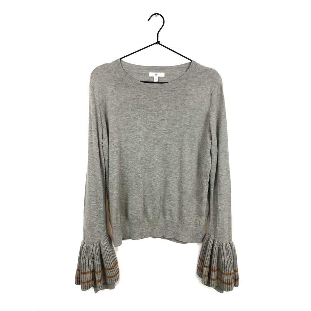 BP Frill Sleeve Pullover Sweater